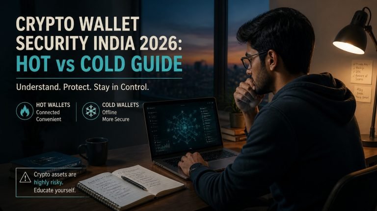 Crypto Wallet Security India 2026: Hot vs Cold Guide - hero image