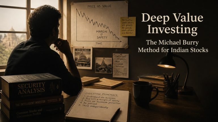 Deep Value Investing: The Michael Burry Method for Indian Stocks - hero image