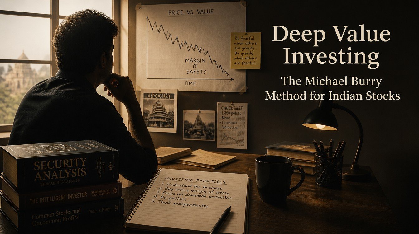 Deep Value Investing: The Michael Burry Method for Indian Stocks - hero image
