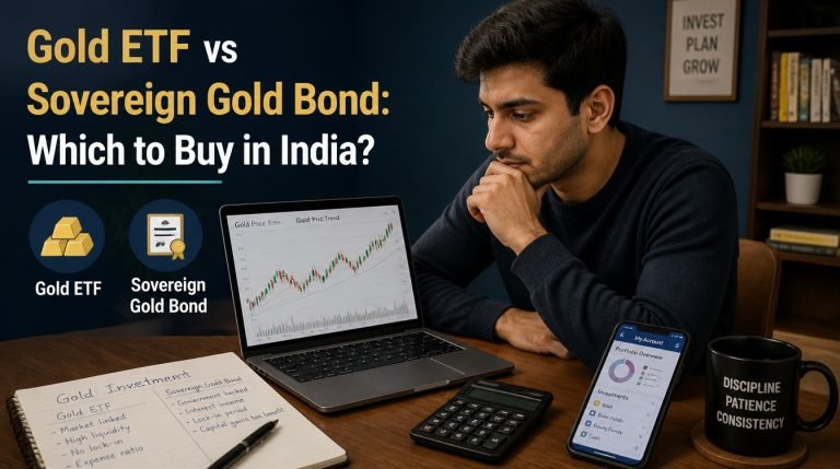 Gold ETF vs Sovereign Gold Bond: Which to Buy in India? - hero image