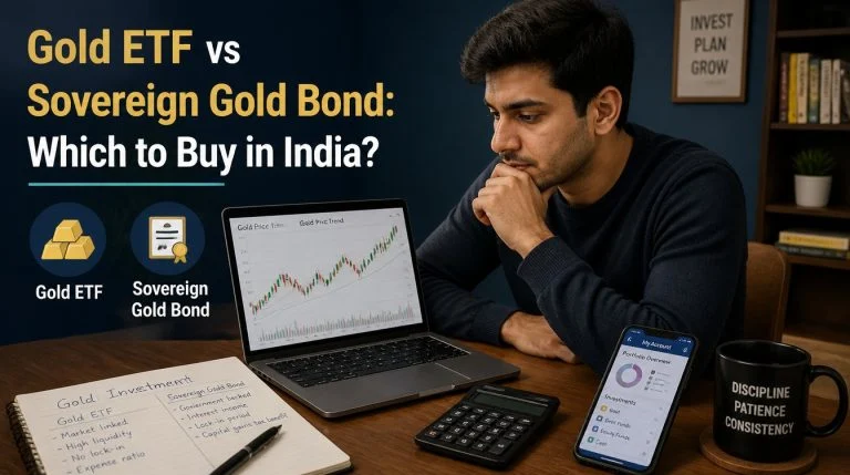 Gold ETF vs Sovereign Gold Bond: Which to Buy in India? - hero image