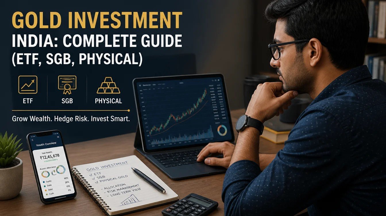 Gold Investment India: Complete Guide (ETF, SGB, Physical) - hero image