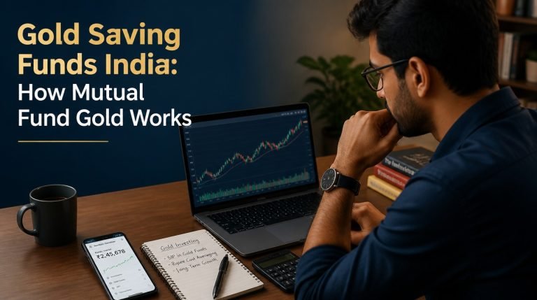 Gold Saving Funds India: How Mutual Fund Gold Works - hero image