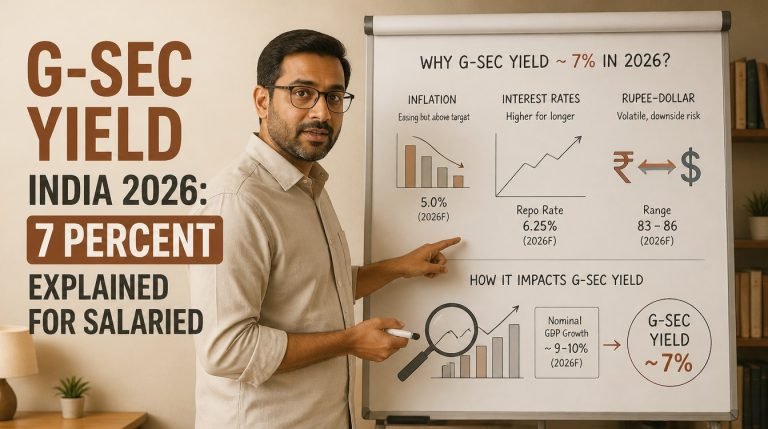 G-Sec Yield India 2026: 7 Percent Explained for Salaried - hero image
