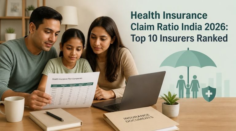 Health Insurance Claim Ratio India 2026: Top 10 Insurers Ranked - hero image
