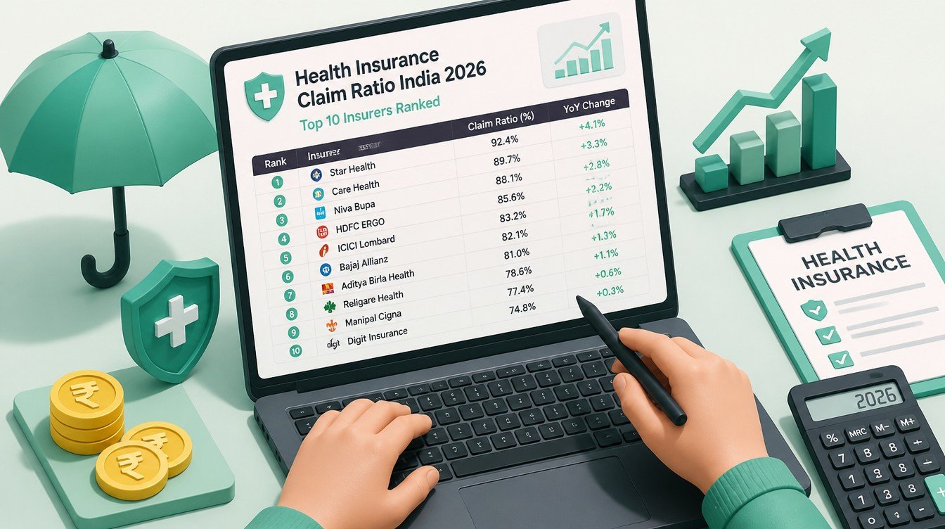 Health Insurance Claim Ratio India 2026: Top 10 Insurers Ranked - inline-1 illustration (health insurance claim ratio india 2026)