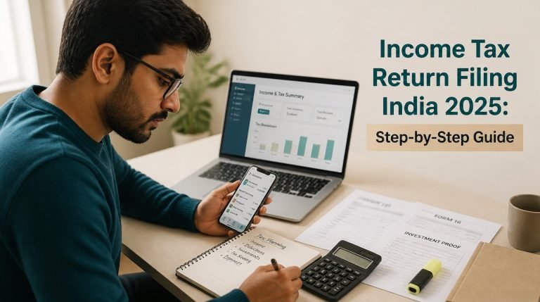Income Tax Return Filing India 2025: Step-by-Step Guide - hero image