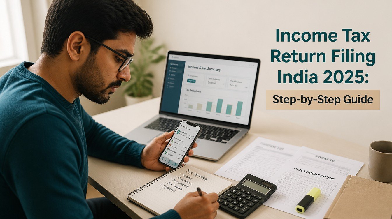 Income Tax Return Filing India 2025: Step-by-Step Guide - hero image