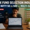 Index Fund Selection India 2026: Nifty 50 vs 500 vs Multi-Cap - hero image