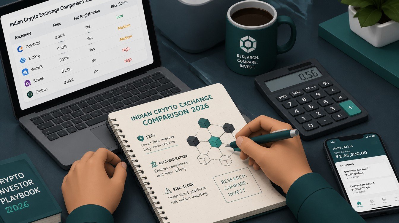 Indian Crypto Exchange Comparison 2026: Fees, FIU, Risk - inline-1 illustration (indian crypto exchange comparison 2026 after regulations)
