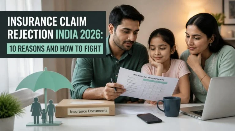 Insurance Claim Rejection India 2026: 10 Reasons And How To Fight - hero image