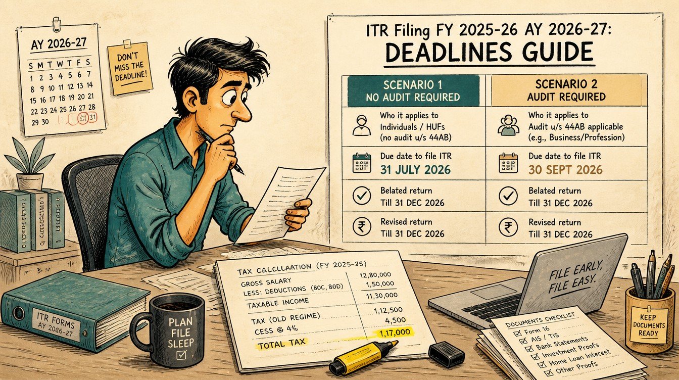 ITR Filing FY 2025-26 AY 2026-27: Deadlines Guide - inline-2 illustration (itr filing fy 2025 26 ay 2026 27 deadlines)
