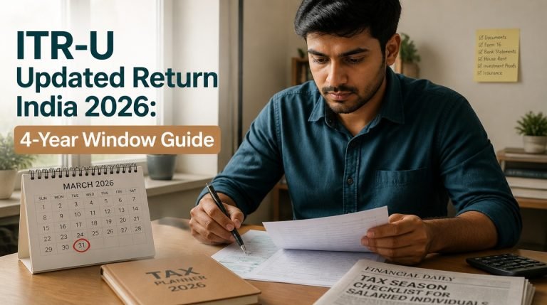 ITR-U Updated Return India 2026: 4-Year Window Guide - hero image