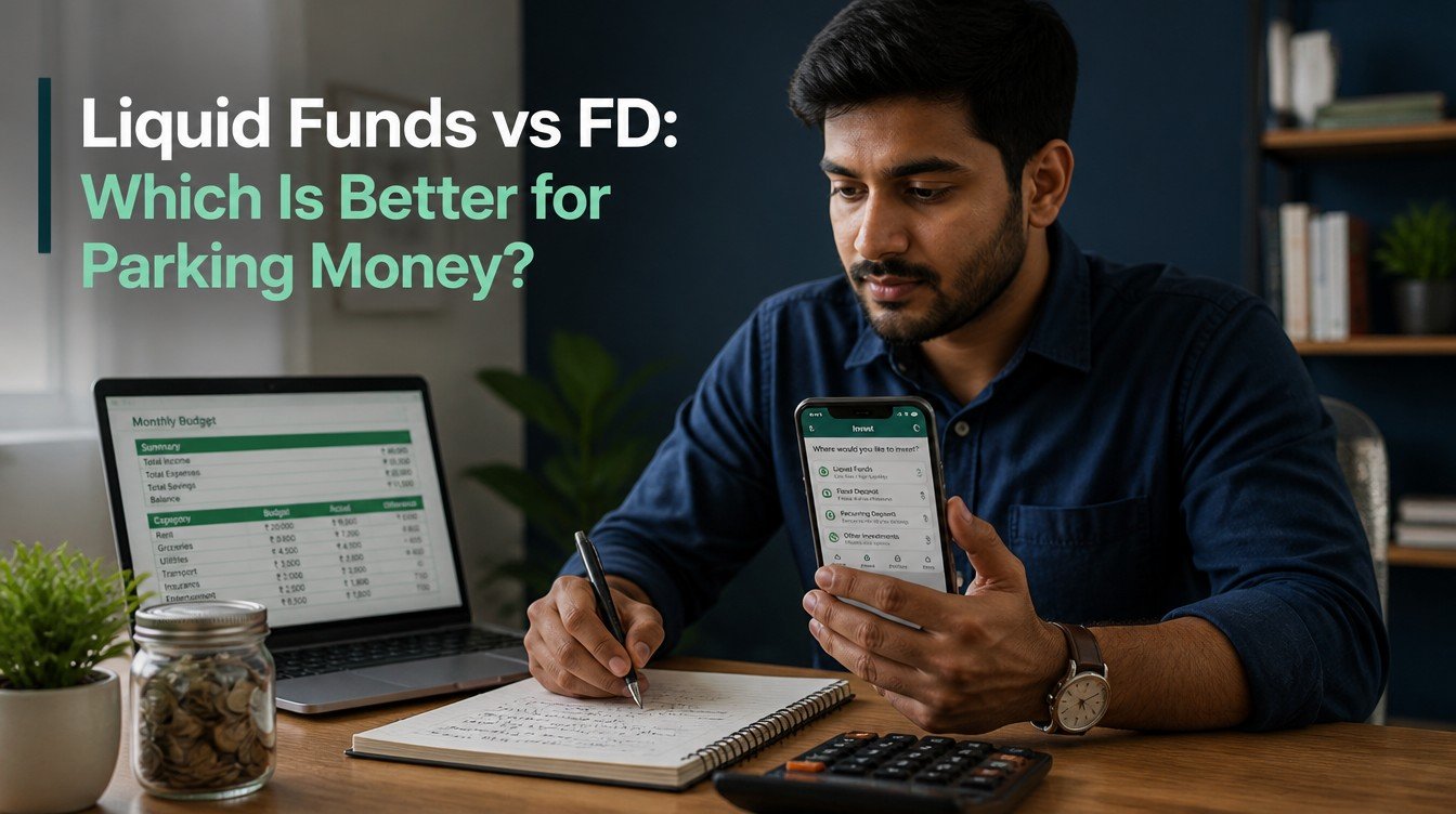 Liquid Funds vs FD: Which Is Better for Parking Money? - hero image