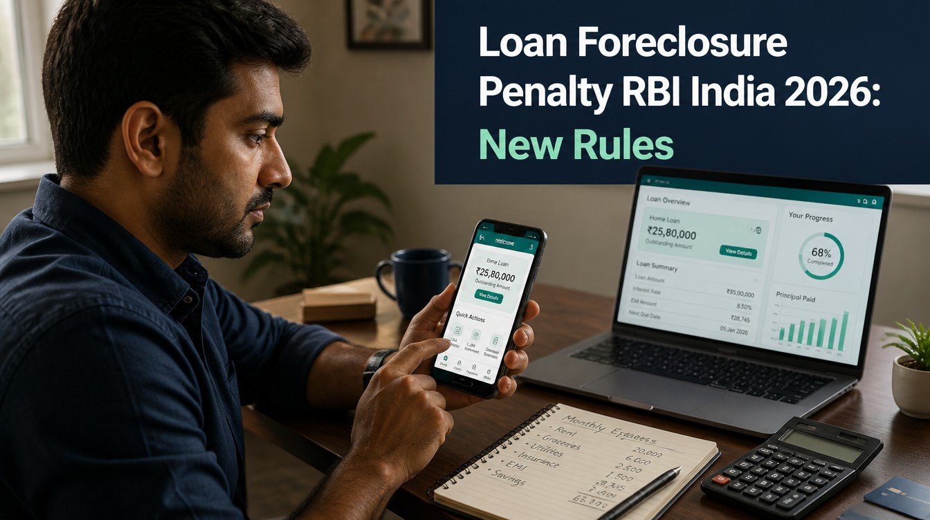 Loan Foreclosure Penalty RBI India 2026: New Rules - hero image