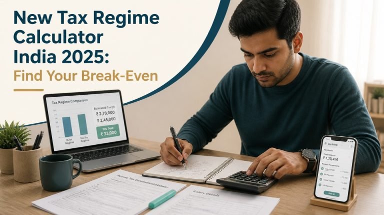 New Tax Regime Calculator India 2025: Find Your Break-Even - hero image