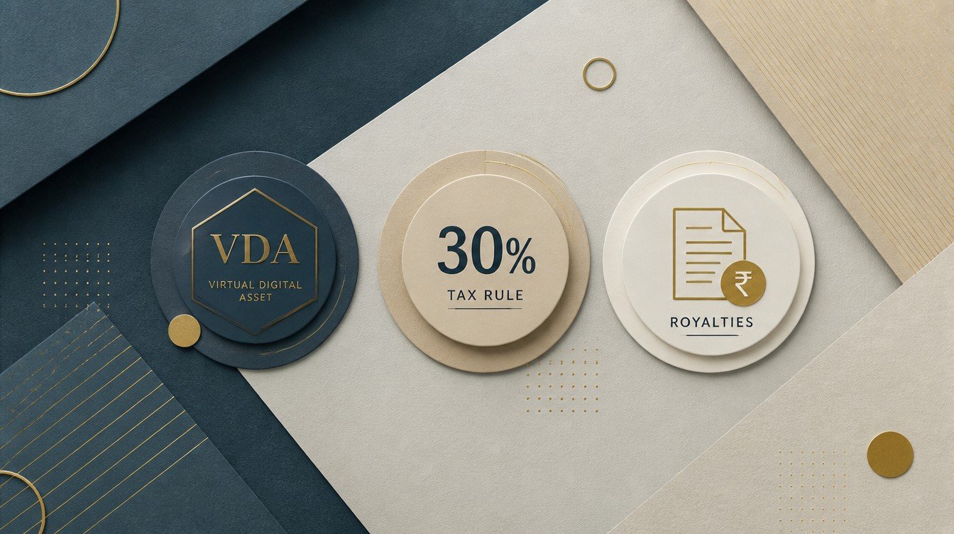 NFT Tax India 2026: VDA Treatment, 30% Rule and Royalties - inline-3 illustration (nft tax india 2026 vda 115bbh creator royalty)