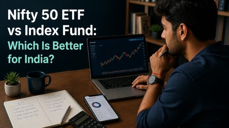 Nifty 50 ETF vs Index Fund: Which Is Better for India? - hero image