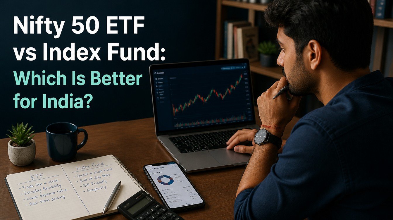 Nifty 50 ETF vs Index Fund: Which Is Better for India? - hero image