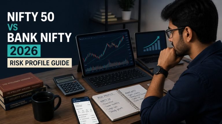 Nifty 50 vs Bank Nifty 2026 India: Risk Profile Guide - hero image
