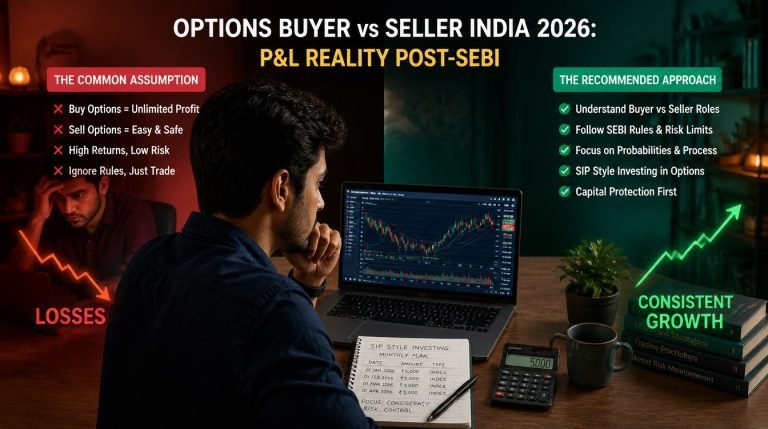 Options Buyer vs Seller India 2026: P and L Reality Post-SEBI - hero image