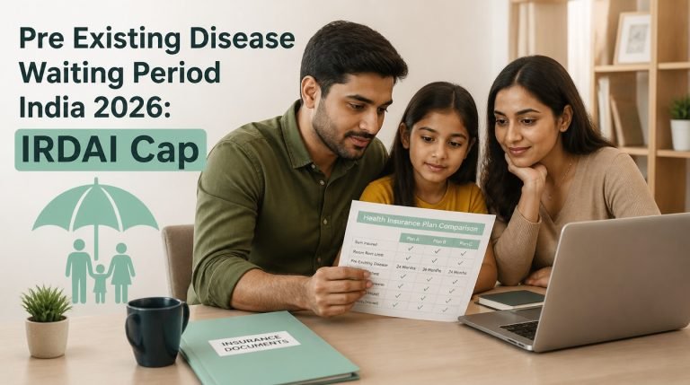 Pre Existing Disease Waiting Period India 2026: IRDAI Cap - hero image