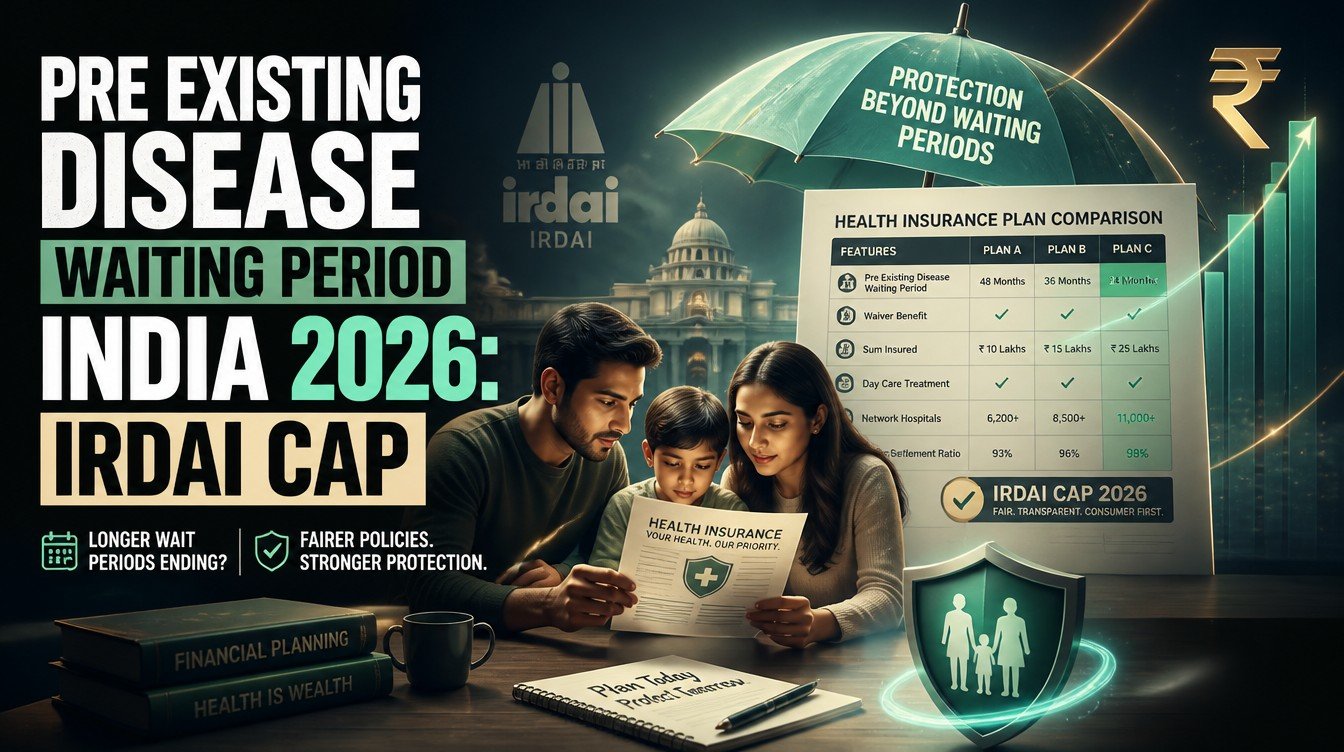 Pre Existing Disease Waiting Period India 2026: IRDAI Cap - inline-2 illustration (pre existing disease waiting period india 2026)
