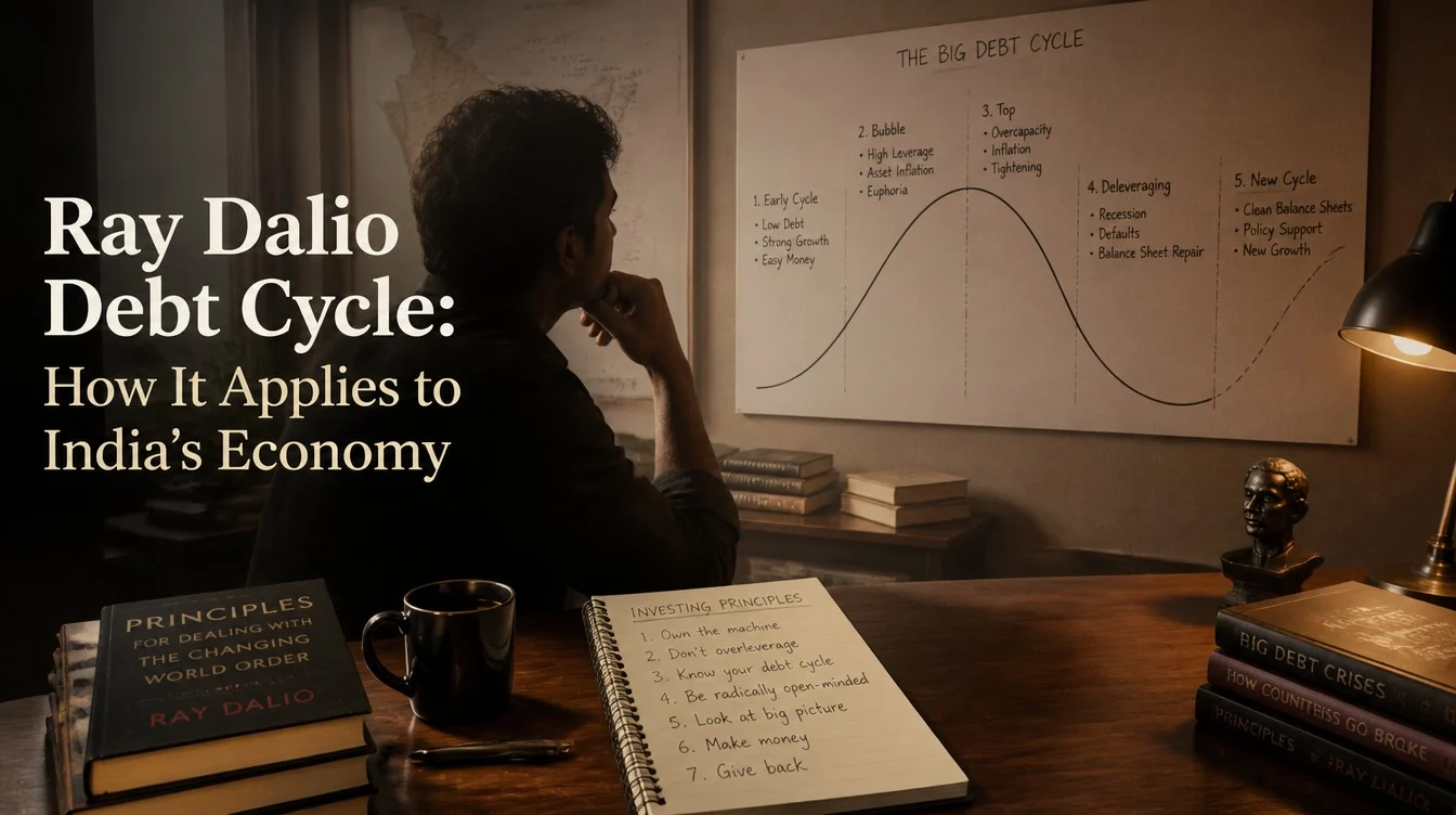 Ray Dalio Debt Cycle: How It Applies to India's Economy - hero image