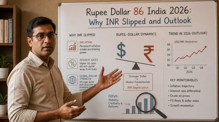 Rupee Dollar 86 India 2026: Why INR Slipped and Outlook - hero image