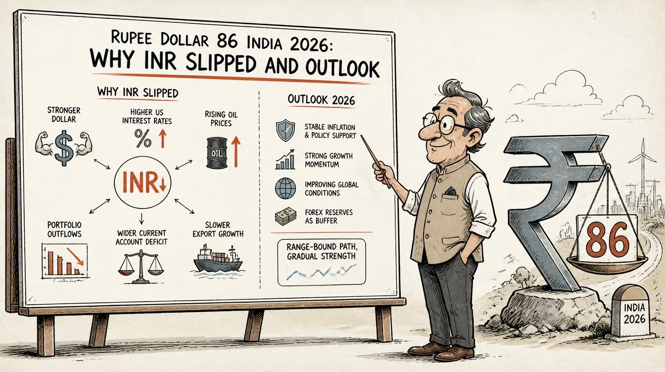 Rupee Dollar 86 India 2026: Why INR Slipped and Outlook - inline-2 illustration (rupee dollar 86 india 2026)