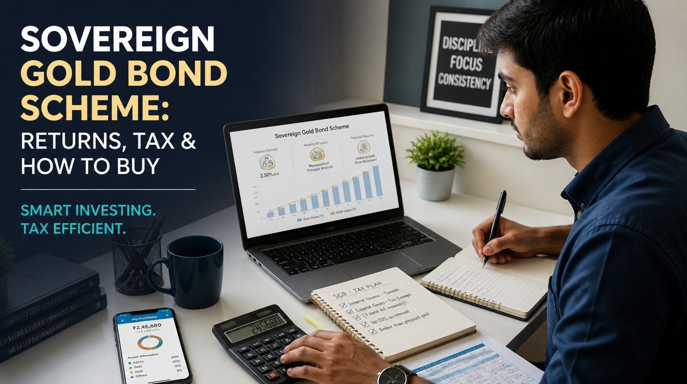 Sovereign Gold Bond Scheme: Returns, Tax & How to Buy - hero image