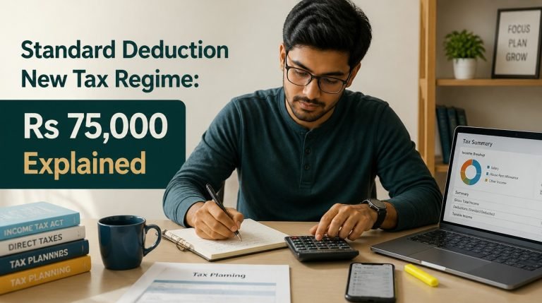 Standard Deduction New Tax Regime: Rs 75,000 Explained - hero image