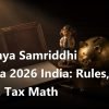 Sukanya Samriddhi Yojana 2026 India: Rules, Math, Tax Math. Editorial India personal finance illustration.