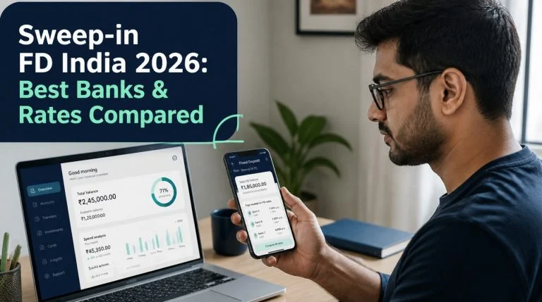 Sweep-in FD India 2026: Best Banks & Rates Compared - hero image