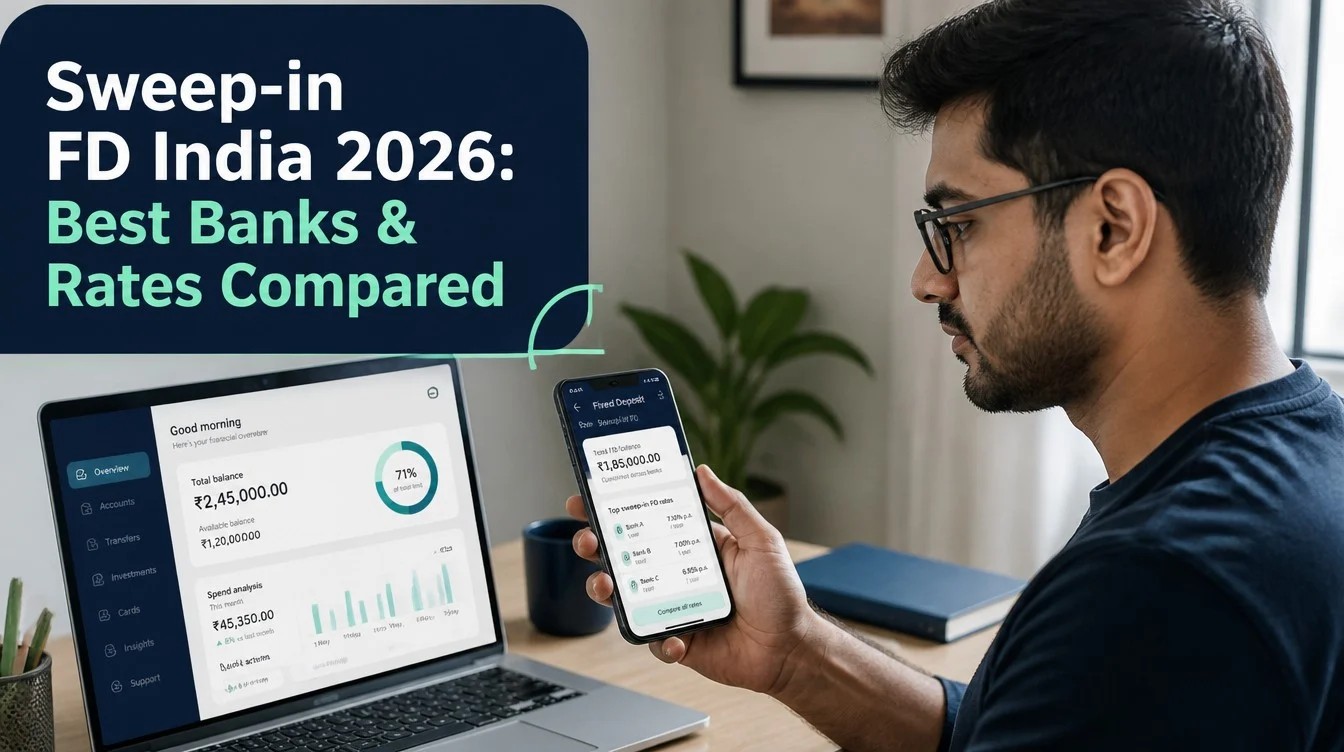 Sweep-in FD India 2026: Best Banks & Rates Compared - hero image