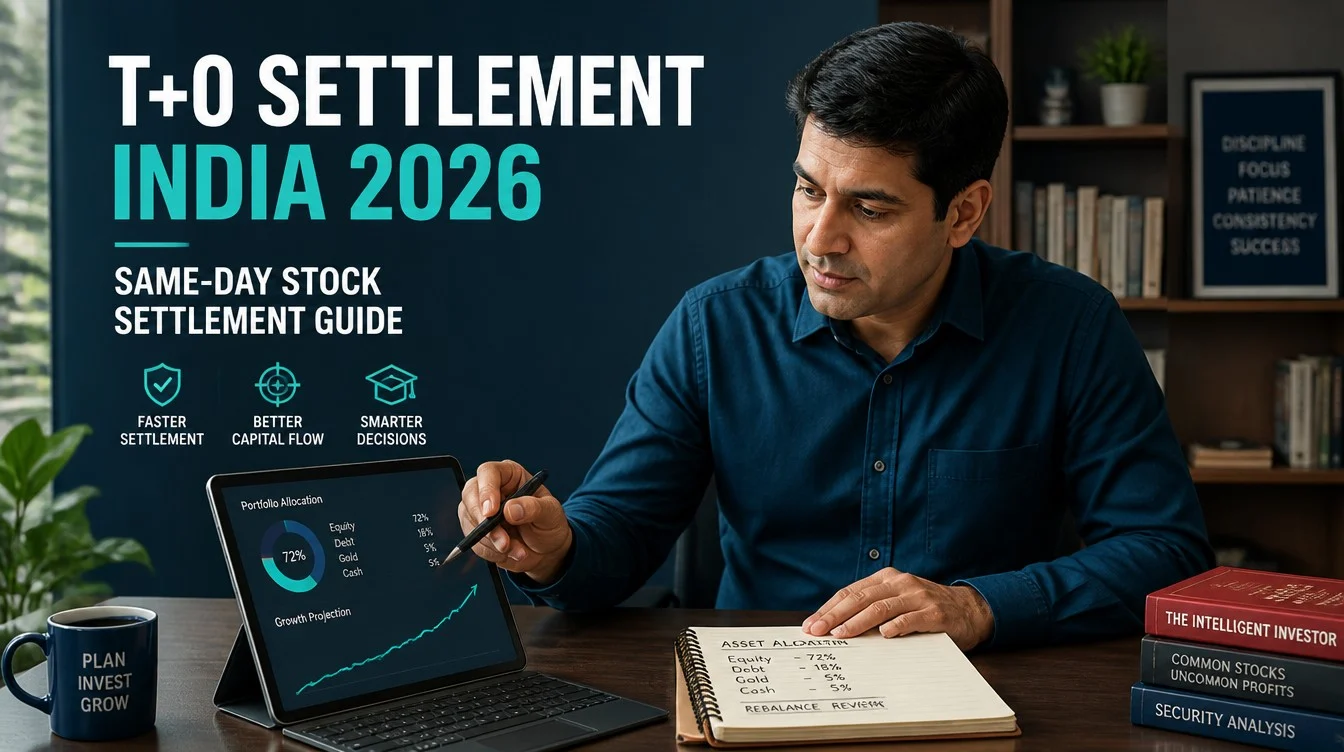 T+0 Settlement India 2026: Same-Day Stock Settlement Guide - hero image