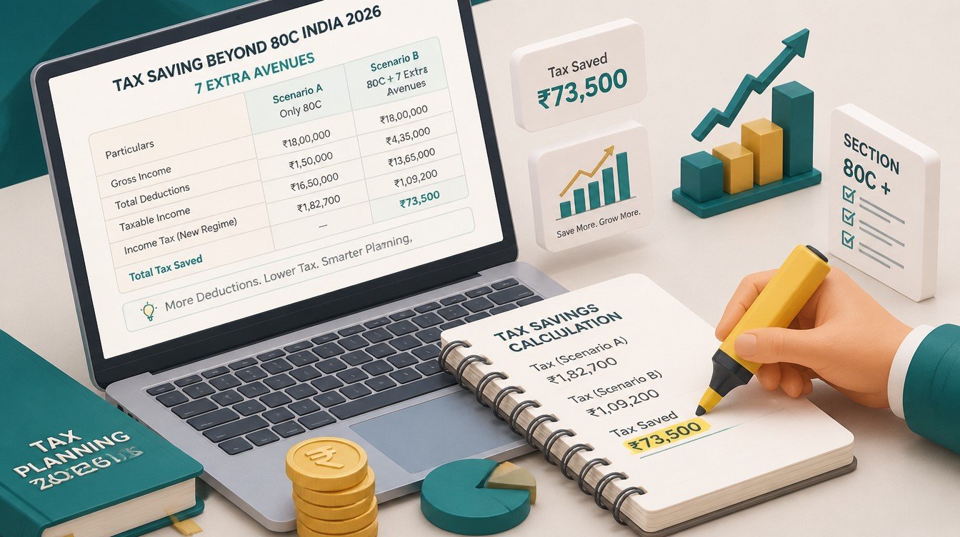 Tax Saving Beyond 80C India 2026: 7 Extra Avenues - inline-1 illustration (tax saving beyond 80c india 2026)