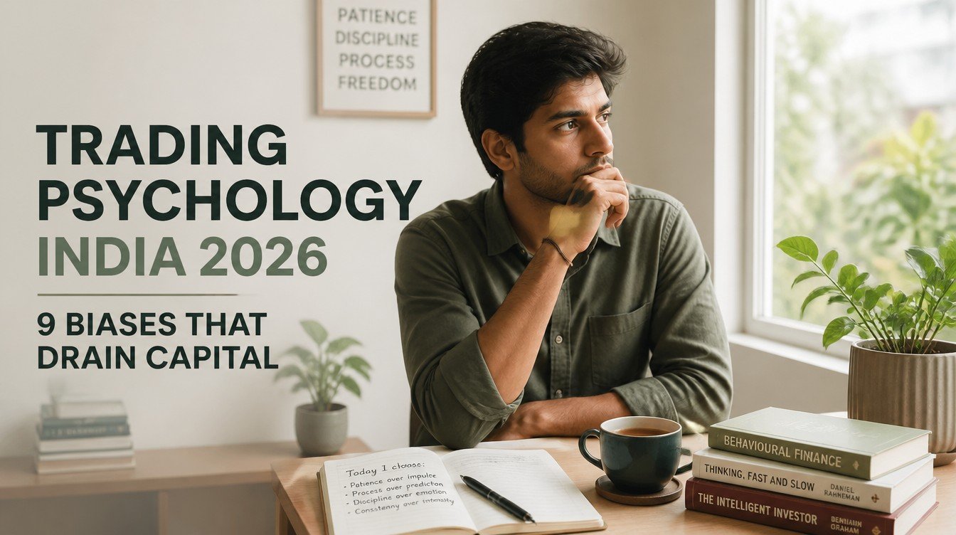 Trading Psychology India 2026: 9 Biases That Drain Capital - hero image