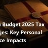 Union Budget 2025 Tax Changes: Key Personal Finance Impacts