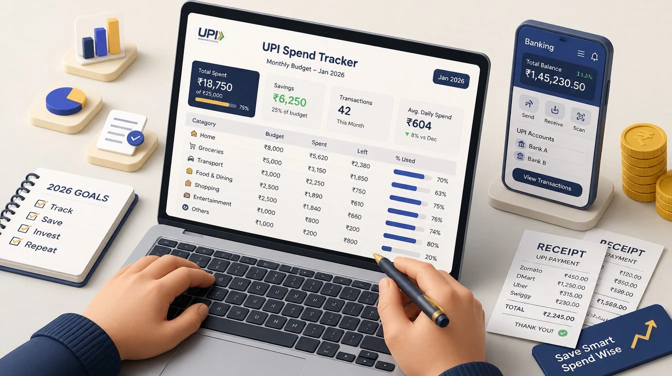 UPI Spend Tracker India: 5 Free Methods for 2026 - inline-1 illustration (upi spend tracker india 5 free methods 2026)