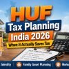 HUF Tax Planning India 2026: When It Actually Saves Tax 2