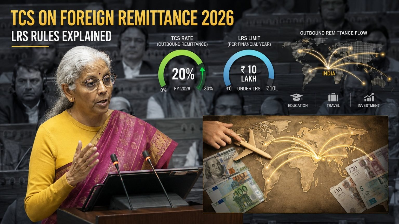 TCS on Foreign Remittance India 2026: LRS Rules Explained 1