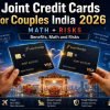 Joint Credit Cards for Couples India 2026: Math + Risks 2