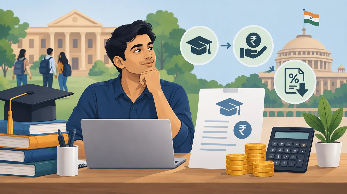 Education loan tax saving 80E India 2026: what Section 80E actually allows