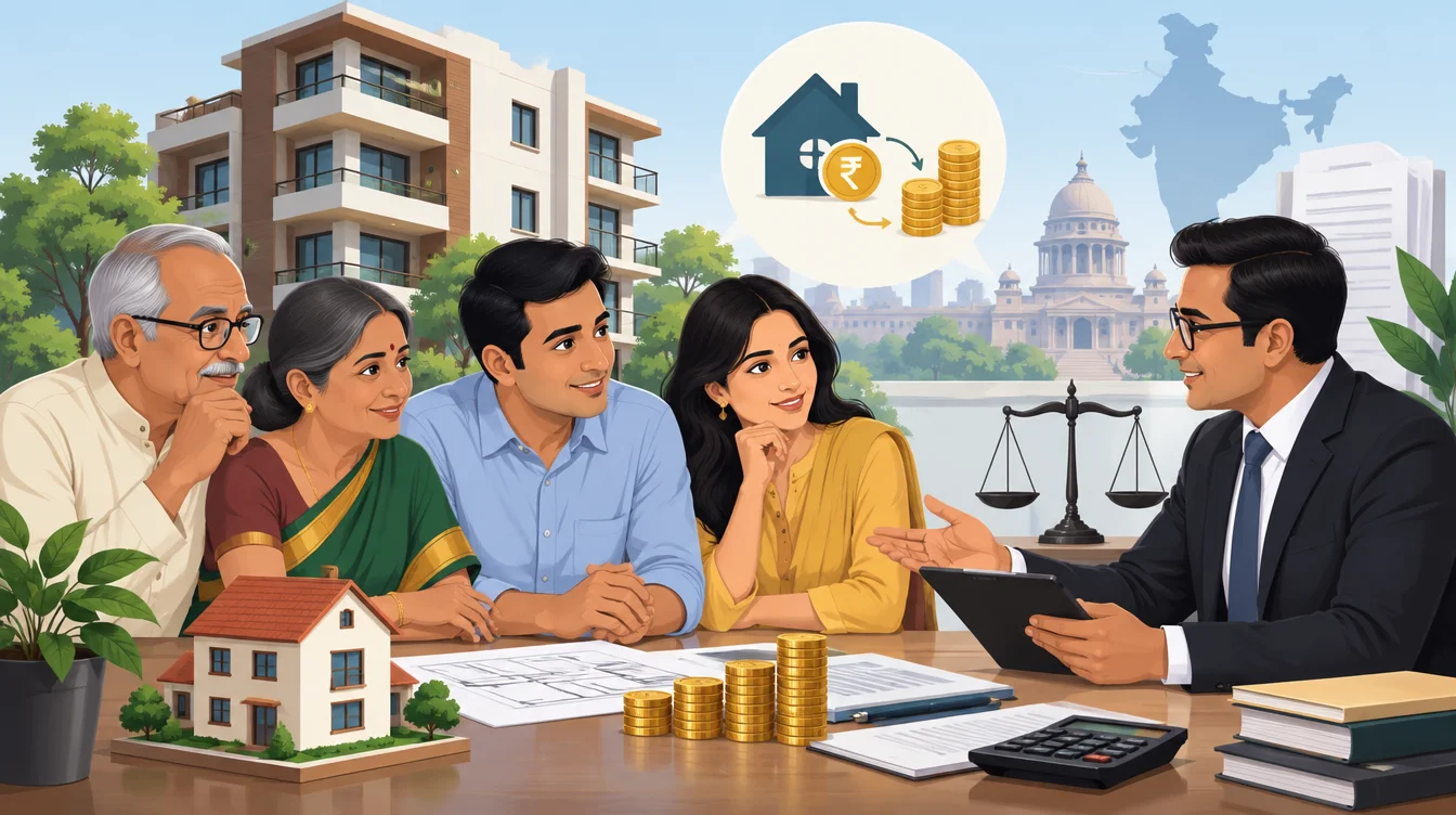 Worked example: Rs 5 lakh rental income through an HUF