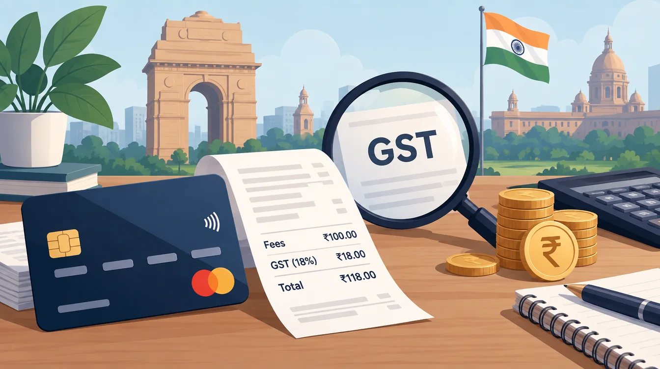 What GST on Credit Card Fees in India Actually Covers