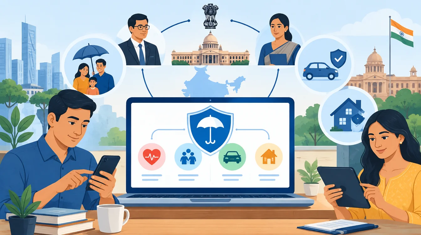 What Bima Sugam india is and who runs it