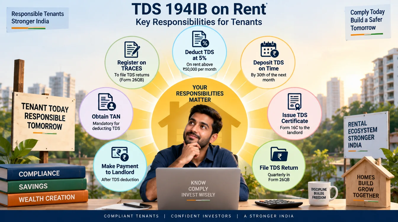 Section 194IB Rent Limit: When Does the Rs.50,000 Threshold Apply?