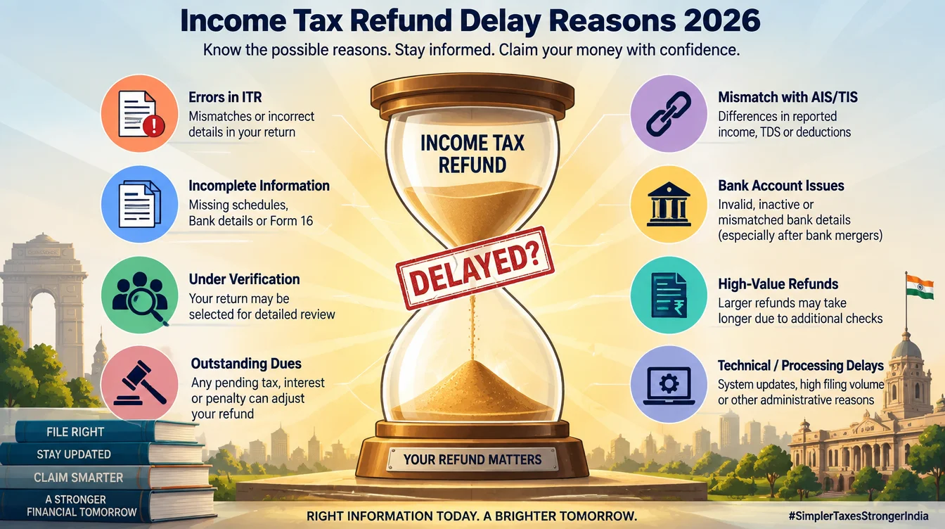 Why an Income Tax Refund Delay 2026 Happens