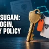 One brass key on a ring with life, health and motor policy folders: Bima Sugam India 2026 single insurance login